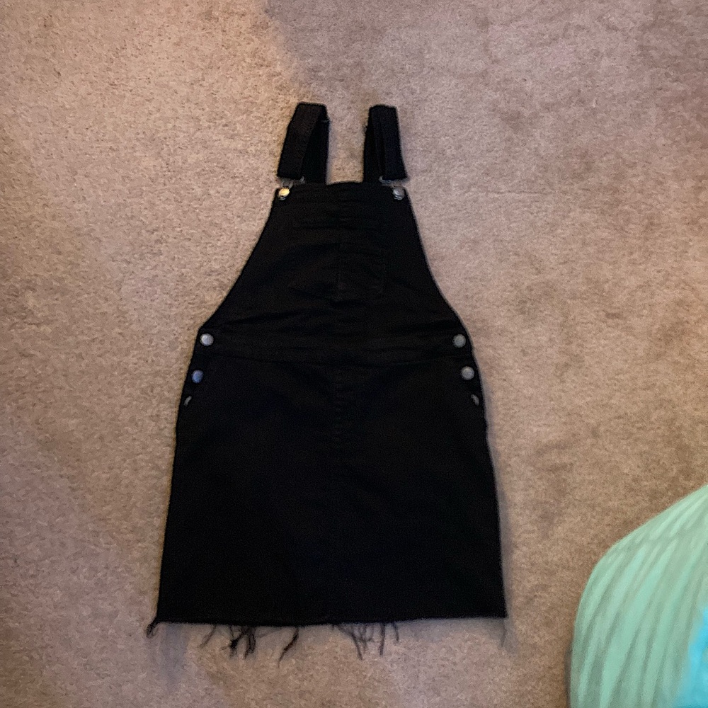 black overall skirt size XS